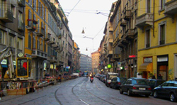 イタリアの街角